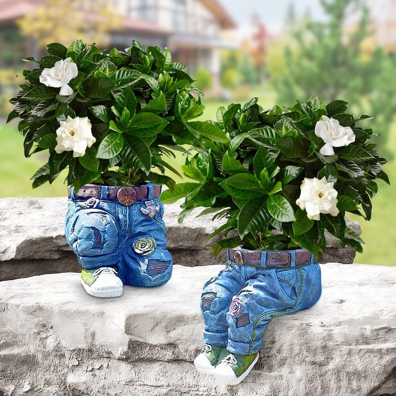 Jeans Planter