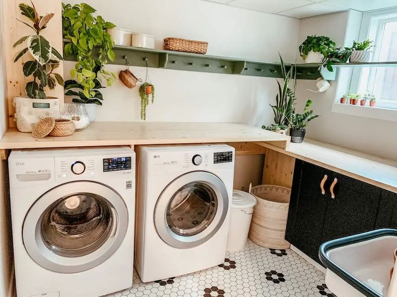 Laundry Room Corner