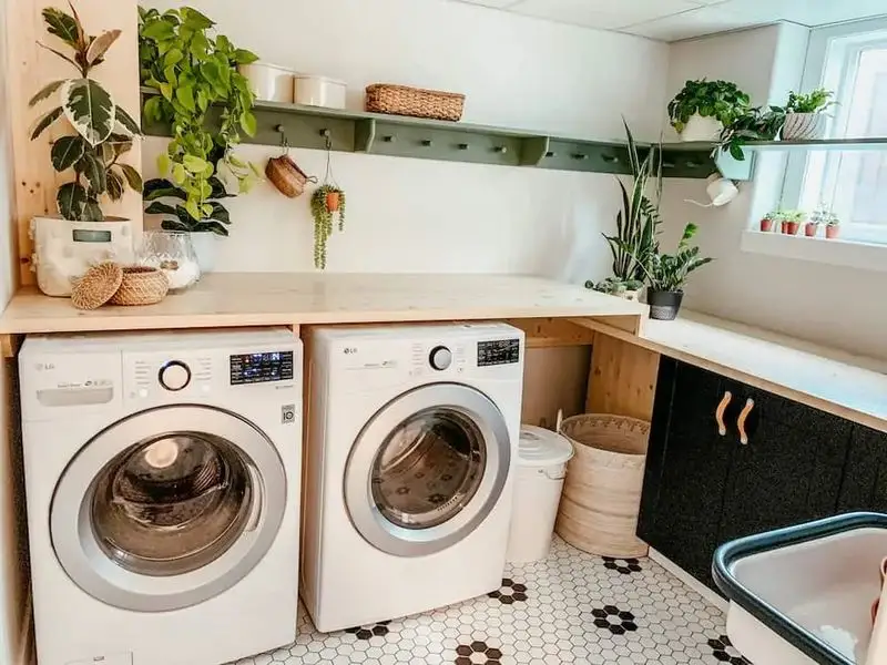 Laundry Room Corner