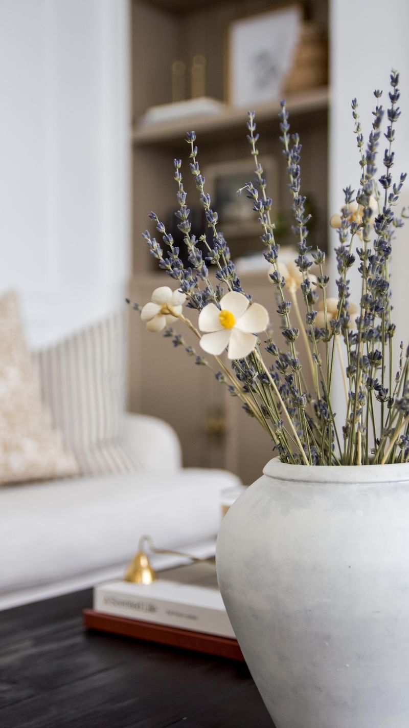 Lavender Scented Living Room