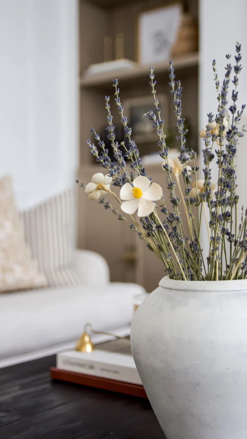 Lavender Scented Living Room