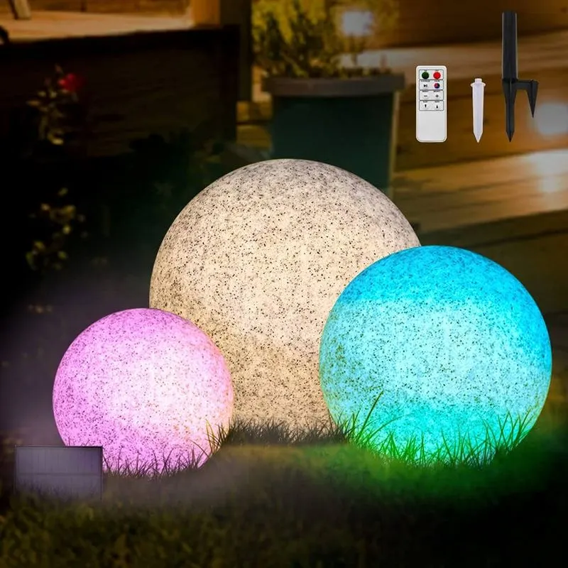 Marble Globe Lights