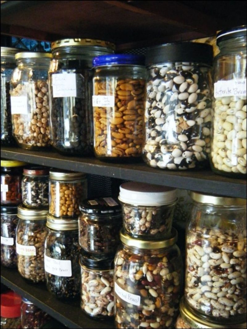 Mason Jar for Seed Storage