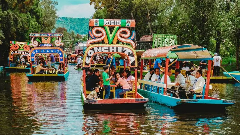 Mexico City's Floating Gardens of Xochimilco