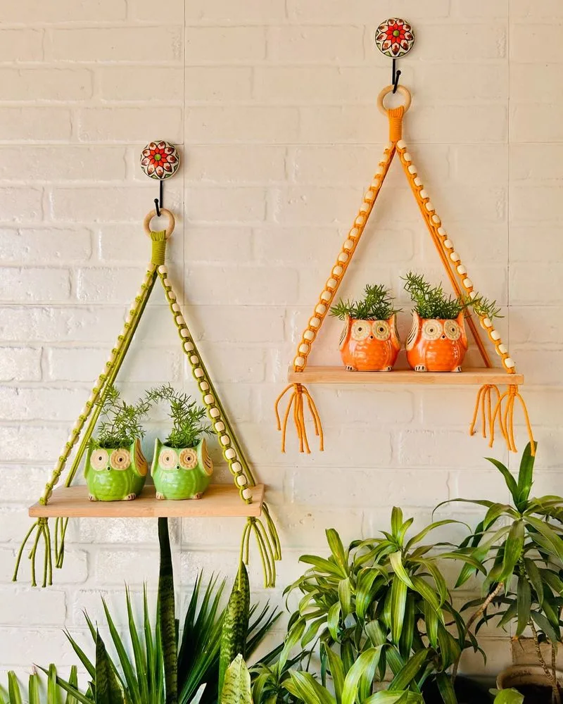 Minimalist Macrame Plant Hangers