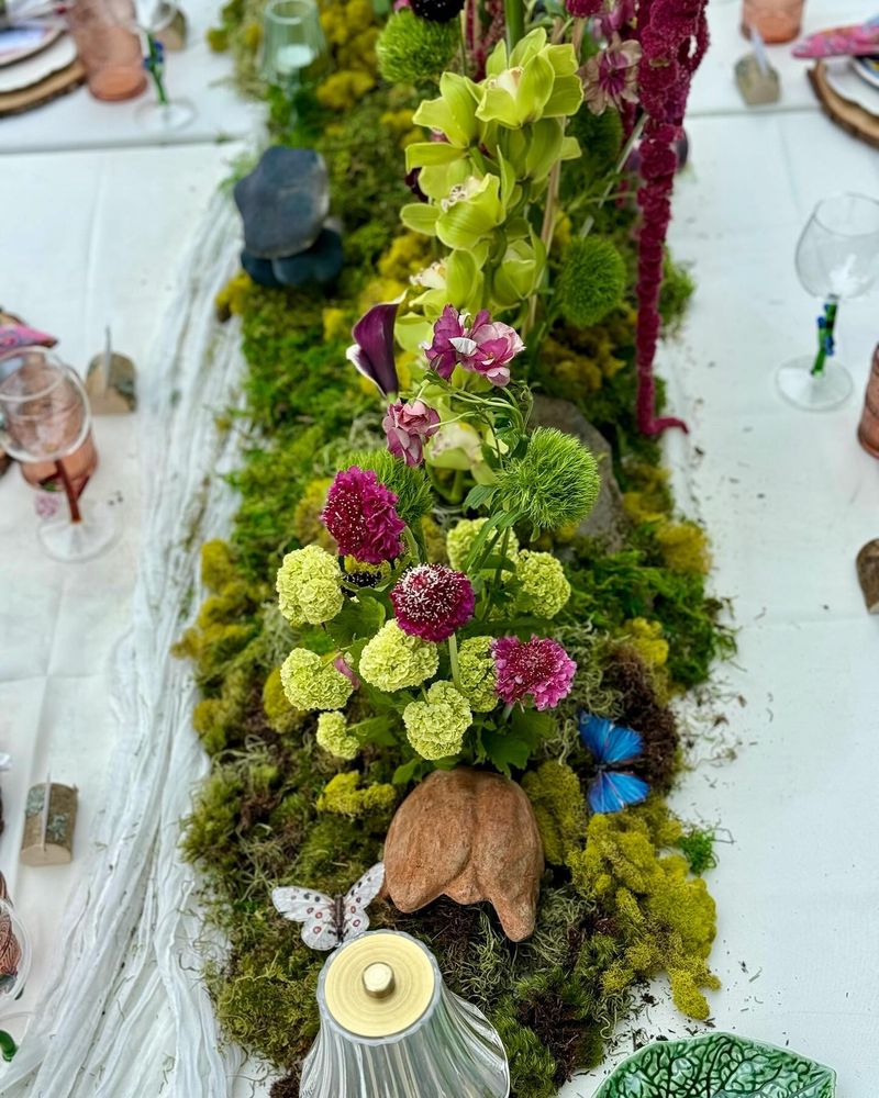Moss Table Runners