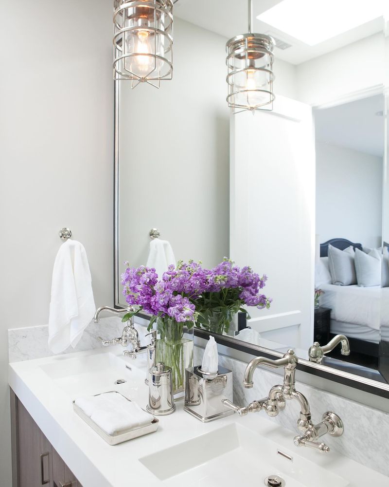 Orchid Bathroom Oasis