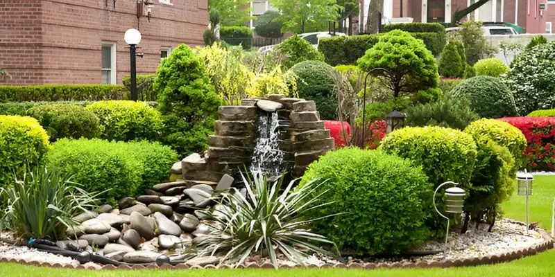 Rock Garden with Excessive Ornaments