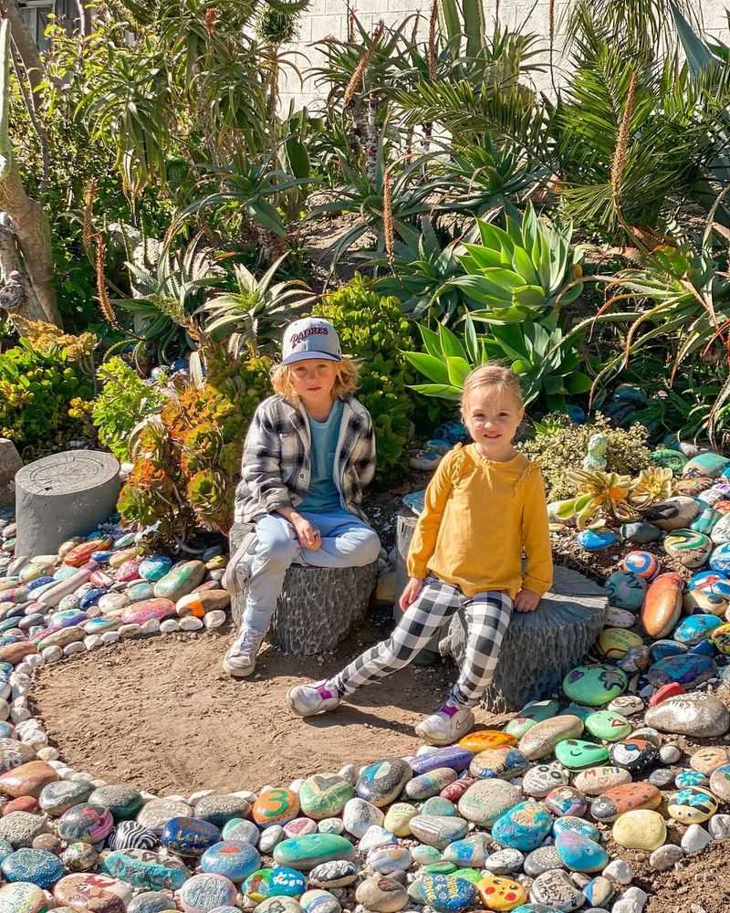 Painted Rocks Garden