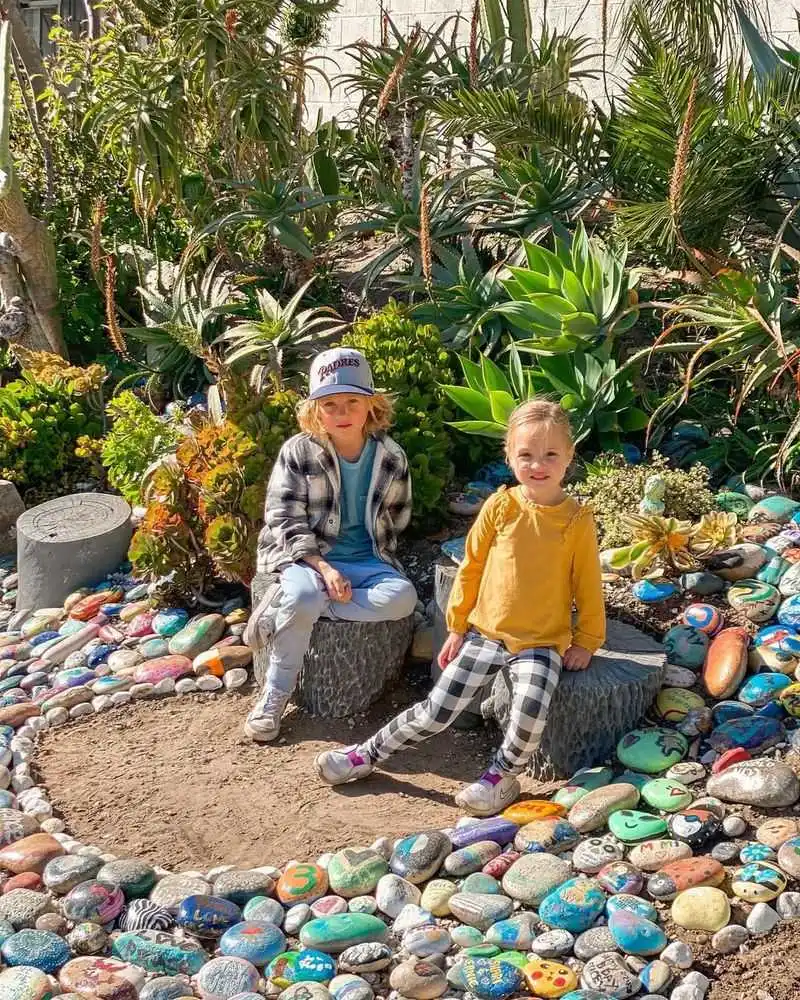 Painted Rocks Garden
