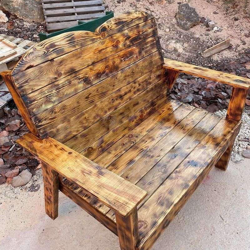 Pallet Wood Bench
