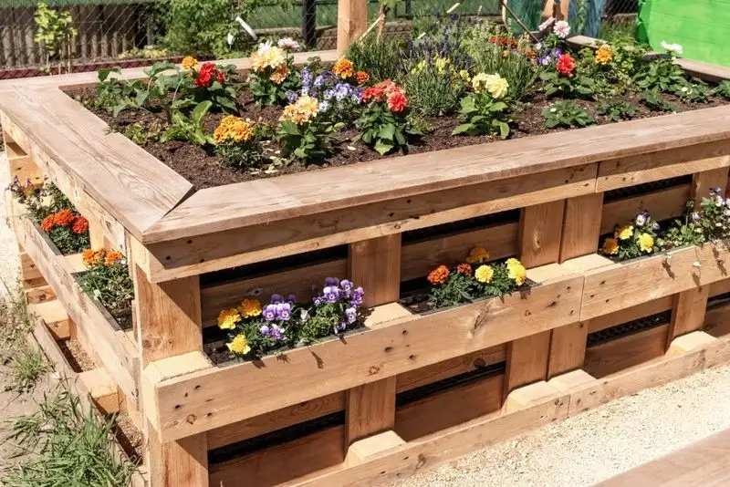 Pallet Wood Planter