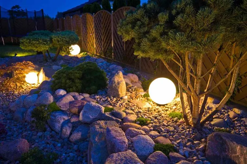 Pebble Pathway Lights