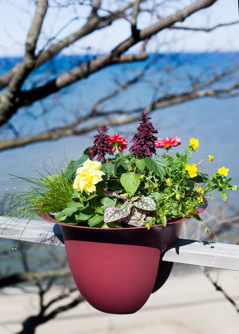 Perforated Plastic Planter