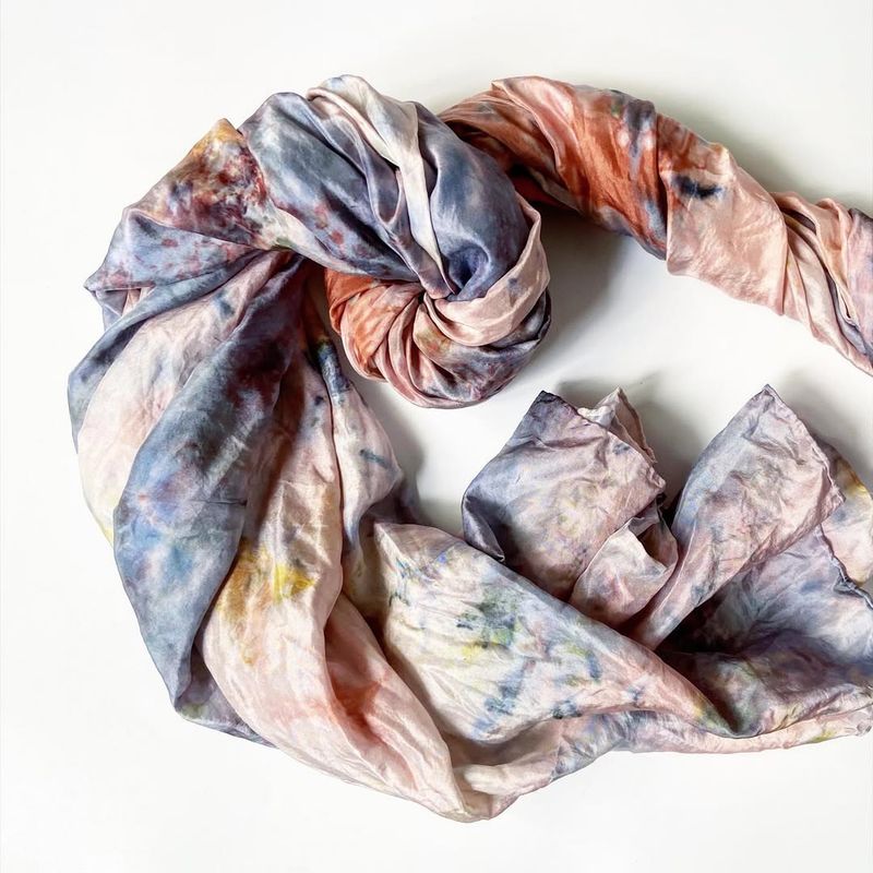 Plant Dyed Scarf