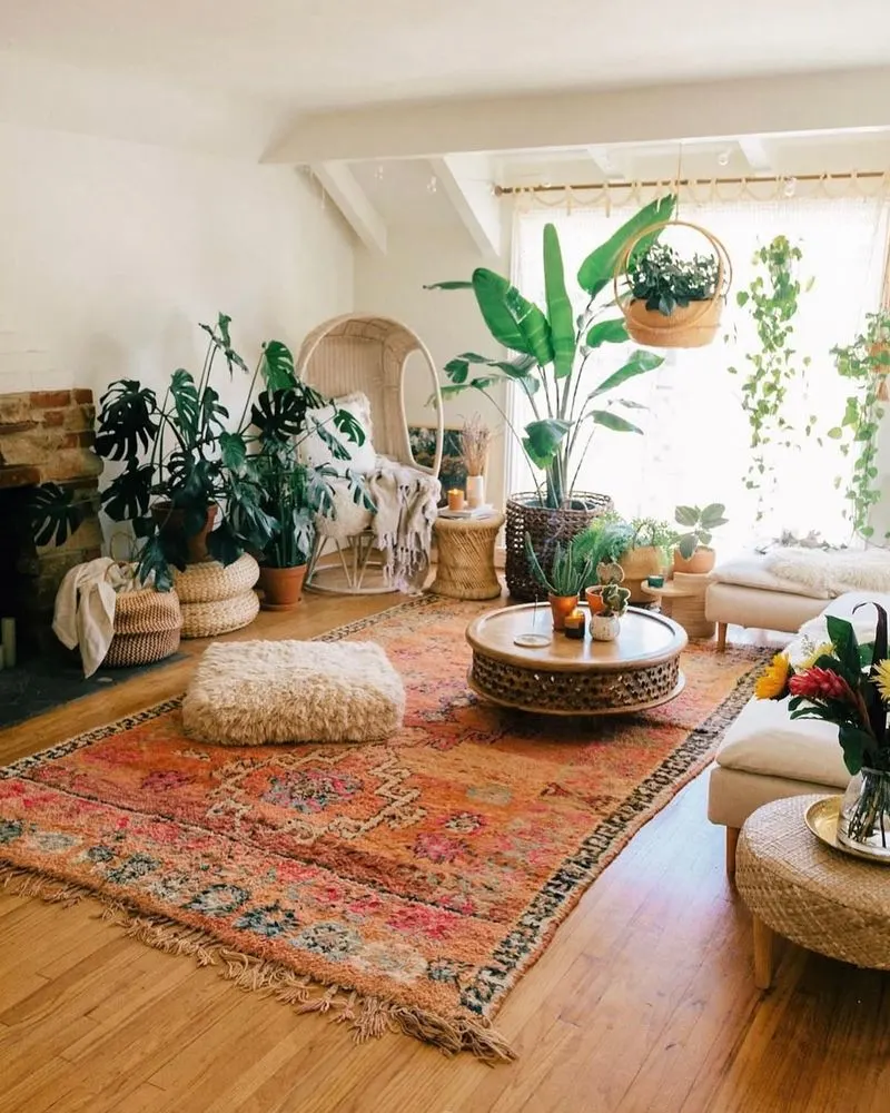 Plant-Inspired Rugs