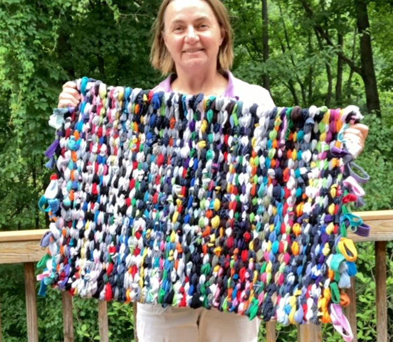 Plastic Bag Weave Mats