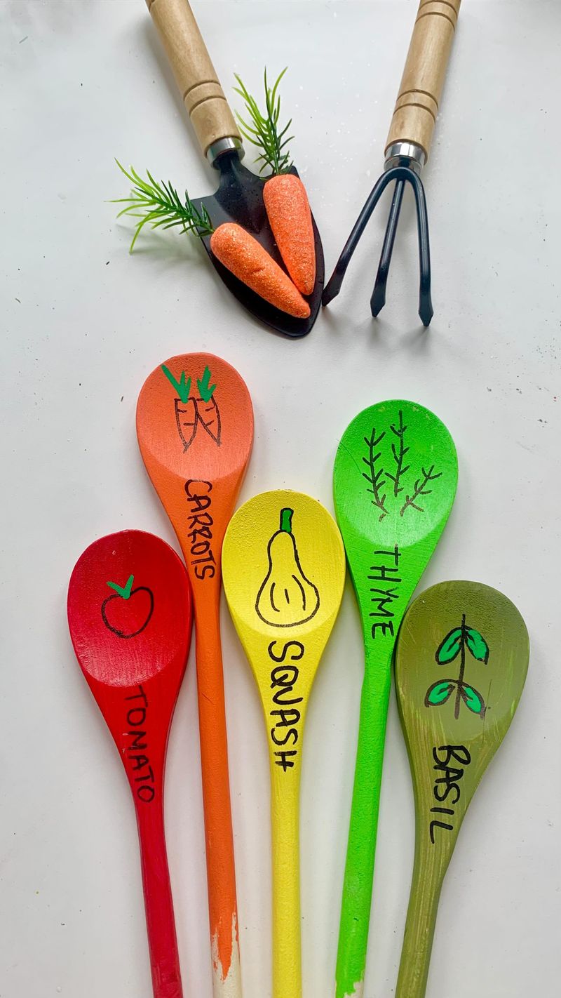 Plastic Spoon Garden Allies