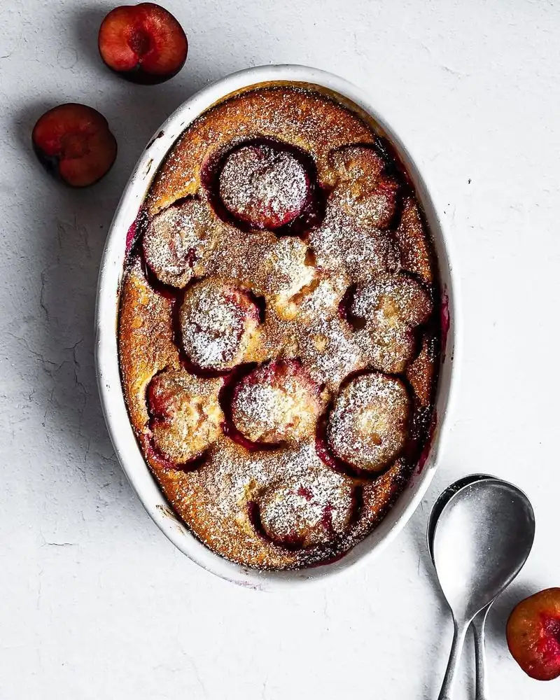 Plum Clafoutis