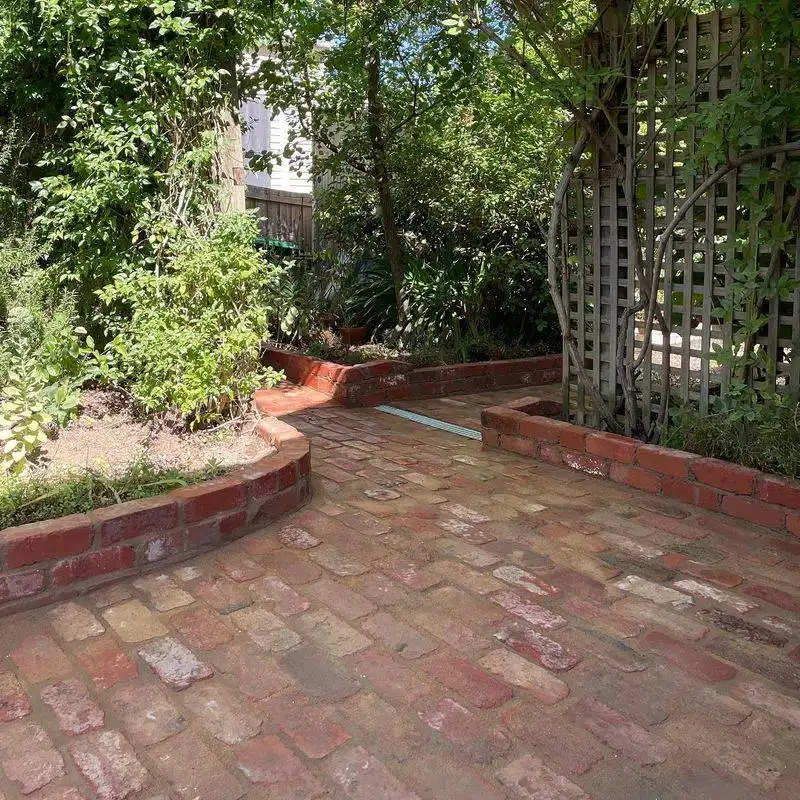 Reclaimed Brick Walkway