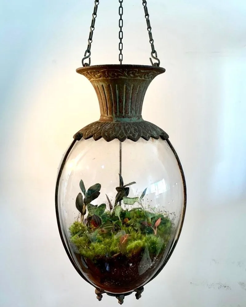 Repurposed Vintage Lanterns