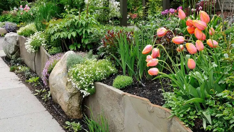 Boulder Garden Feature