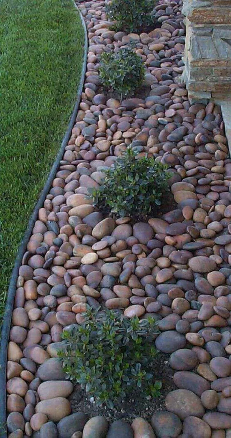 Rock Border Edging