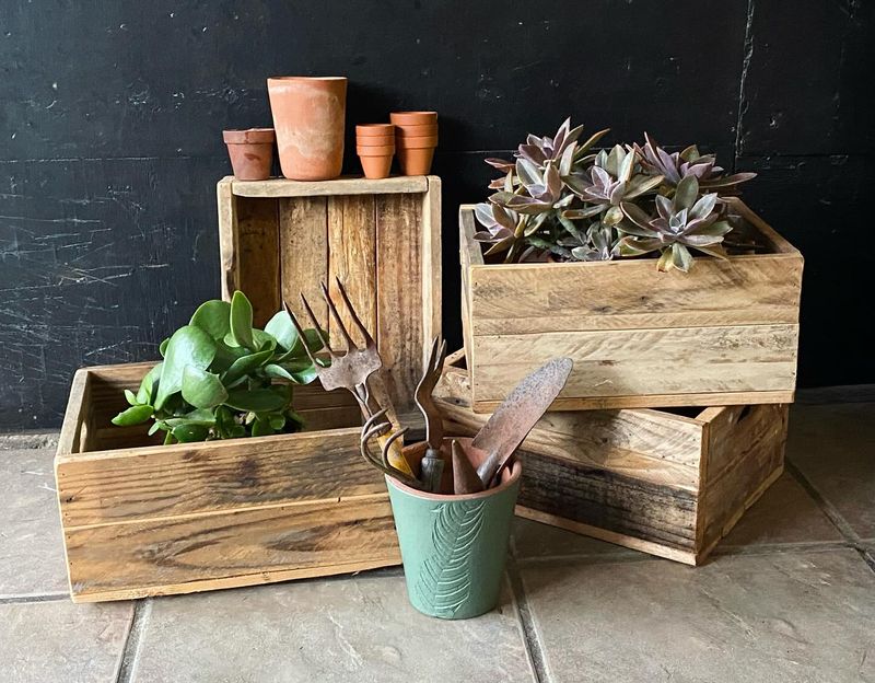 Rustic Wooden Crates