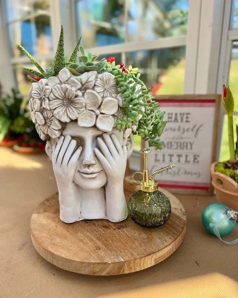 Sculpting with Succulents