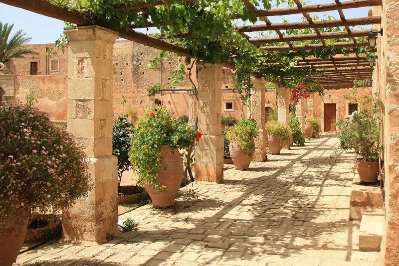 Mediterranean Courtyard