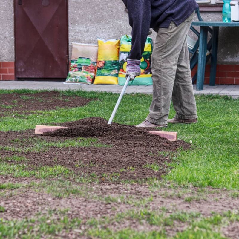 Settling Soil