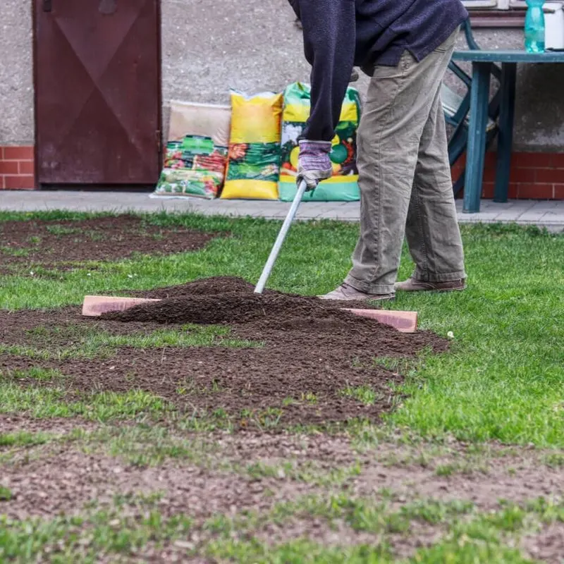 Settling Soil