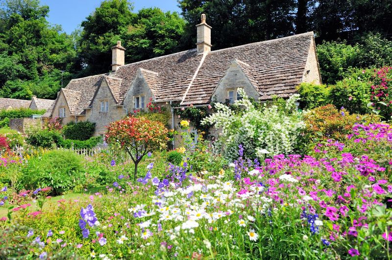 Colorful Cottage Garden