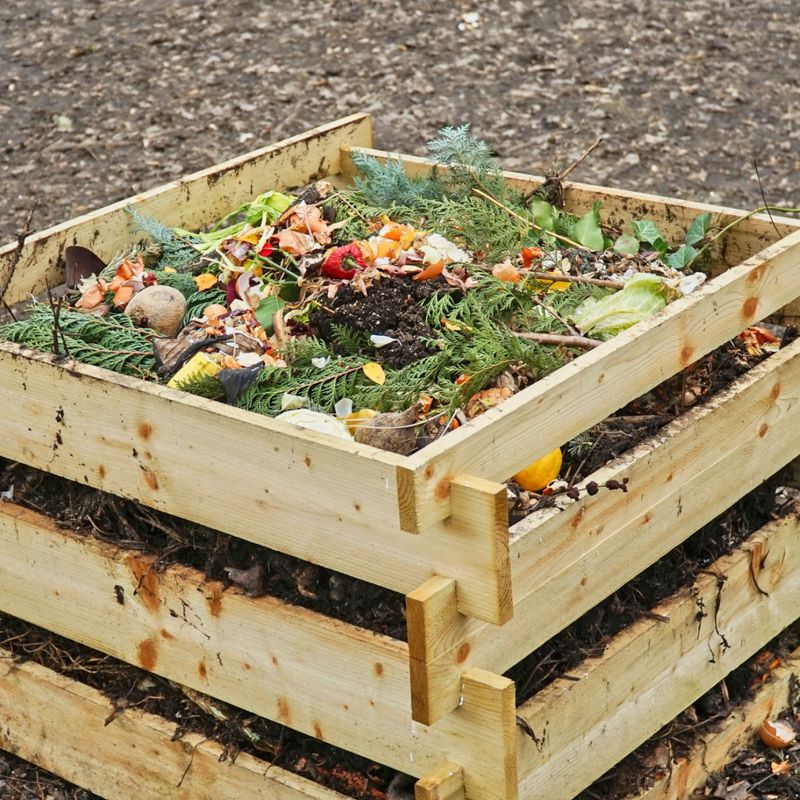 Simple Compost Corner