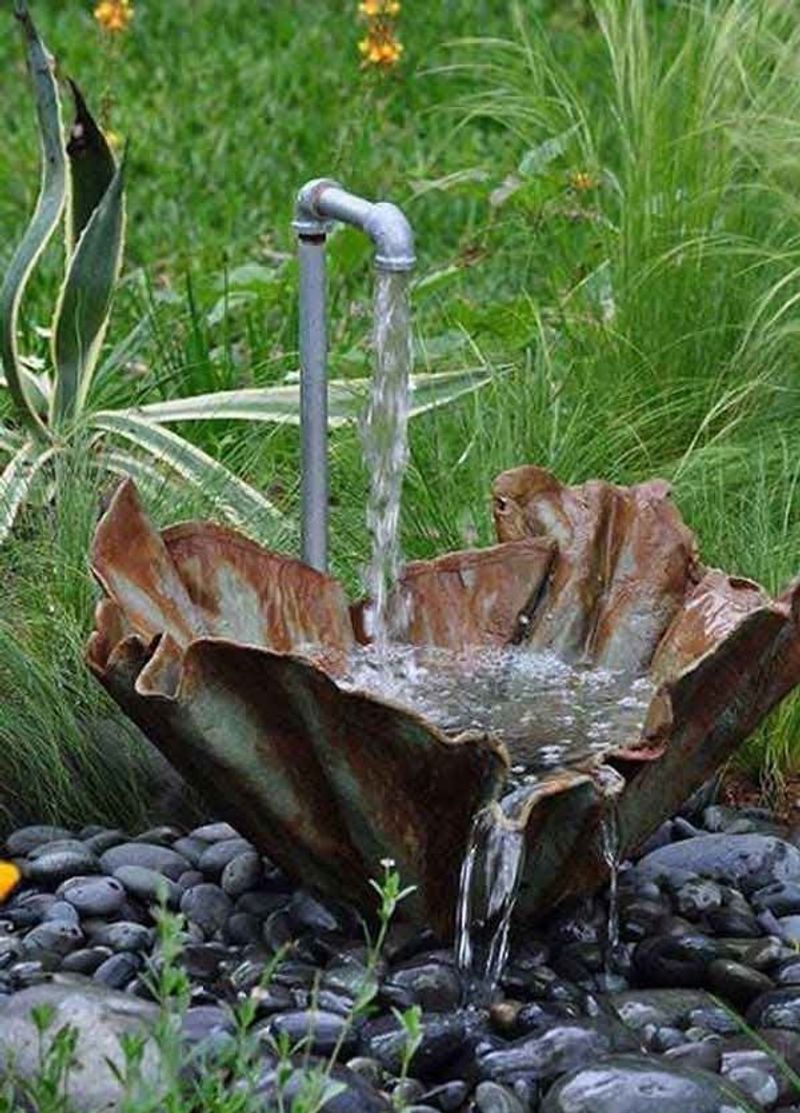 Simple Garden Fountain