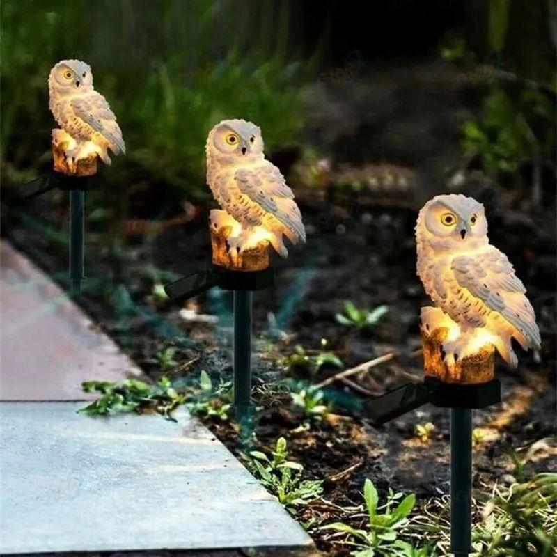 Solar-Powered Garden Animals