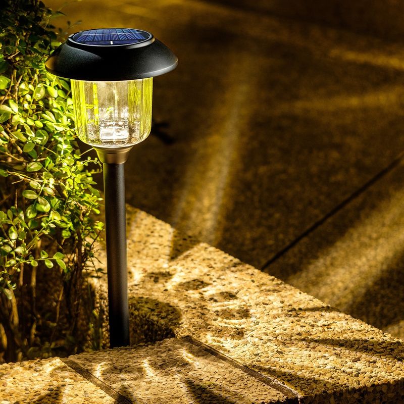 Solar-Powered Garden Lighting