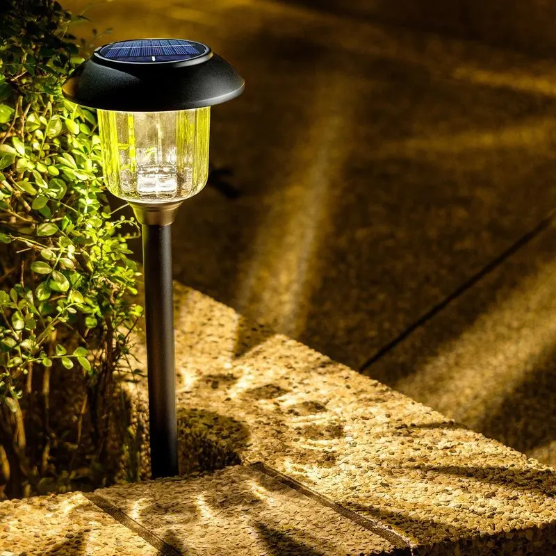 Solar-Powered Garden Lighting