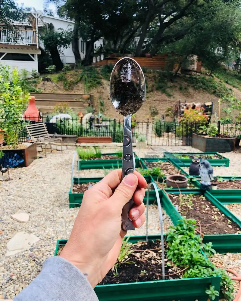 Spoon as a Trowel