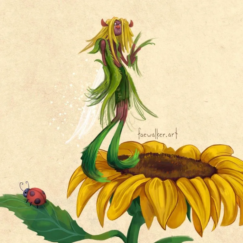 Sunflowers in Folklore