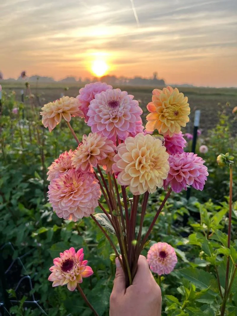 Sunset Blooms
