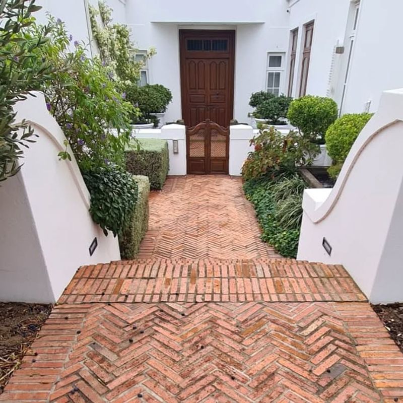 Terracotta Tile Path