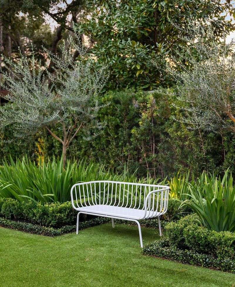 The Serenity of a Garden Bench