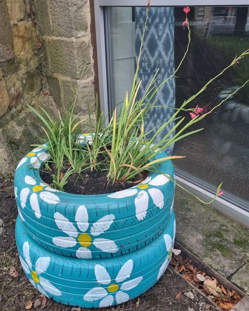 Tire Planters