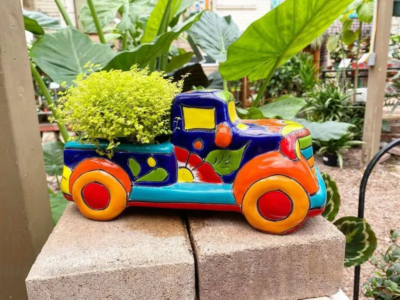 Toy Truck Planter