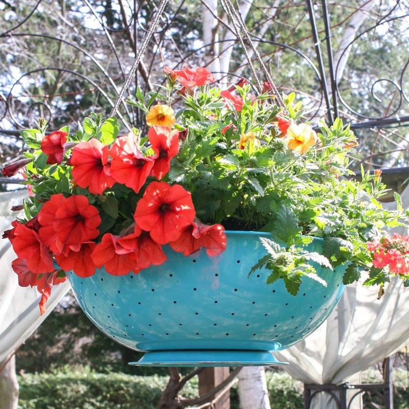 Upcycled Tire Planters