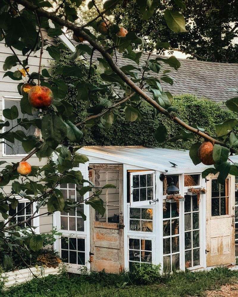 Upcycled Window Frame Decor