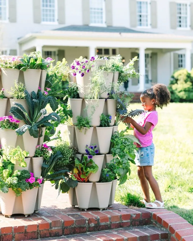 Vertical Herb Garden Tower
