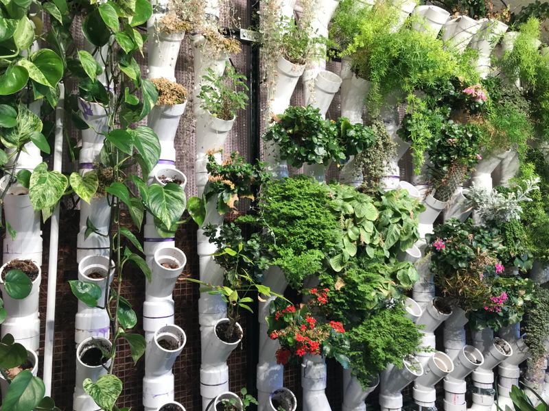 Vertical Pipe Planter