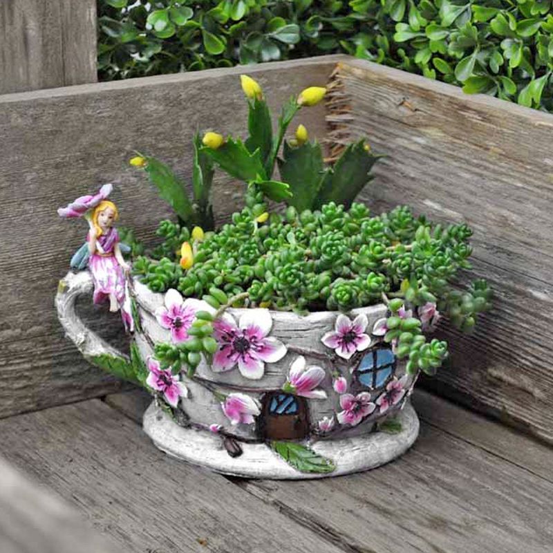 Vintage Teacup Planters